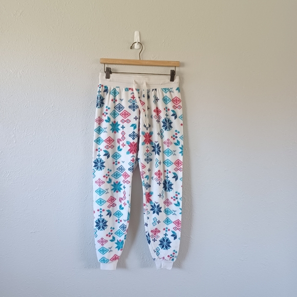 free press Other - Free Press Colorful Geometric Print PJ Drawstring Jogger Pants